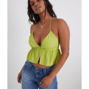 Garage Green Flyaway Halter